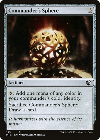 Commander's Sphere [Innistrad: Midnight Hunt Commander]