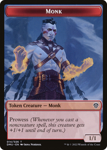 Monk Token [Dominaria United Tokens]