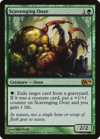 Scavenging Ooze (Duels of the Planeswalkers Promos) [Duels of the Planeswalkers Promos 2013]