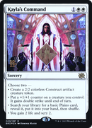 Kayla's Command [The Brothers' War: Prerelease Promos]