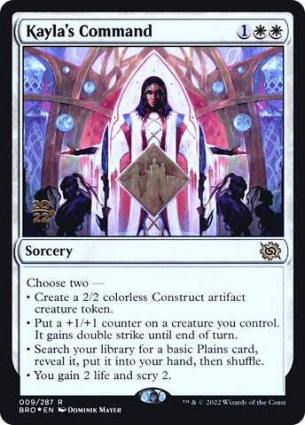 Kayla's Command [The Brothers' War: Prerelease Promos]