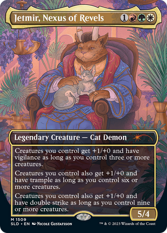 Jetmir, Nexus of Revels (Display Commander) // Jetmir, Nexus of Revels [Secret Lair Commander Deck: Raining Cats and Dogs]