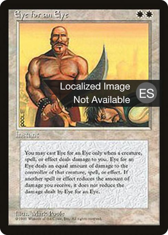 Eye for an Eye [Fourth Edition Foreign Black Border]