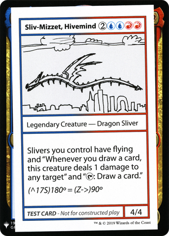 Sliv-Mizzet, Hivemind [Mystery Booster Playtest Cards]