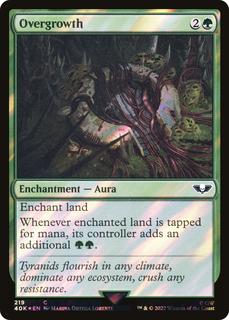 Overgrowth (Surge Foil) [Universes Beyond: Warhammer 40,000]