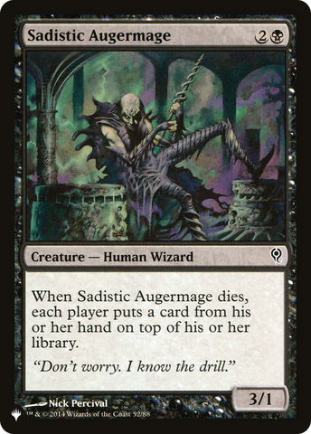 Sadistic Augermage [The List]