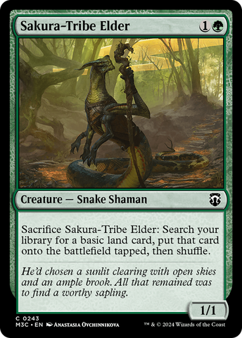 Sakura-Tribe Elder [Modern Horizons 3 Commander]