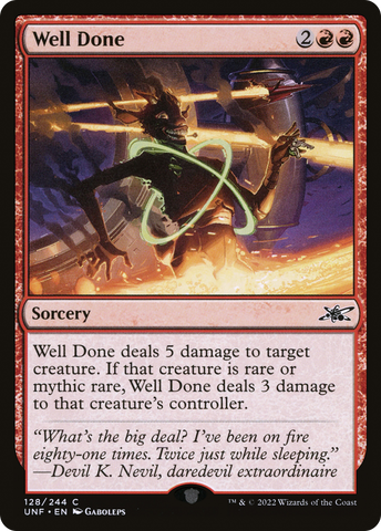 Well Done [Unfinity]