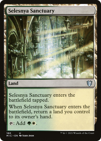 Selesnya Sanctuary [Innistrad: Midnight Hunt Commander]