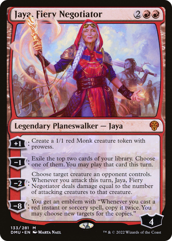 Jaya, Fiery Negotiator [Dominaria United]