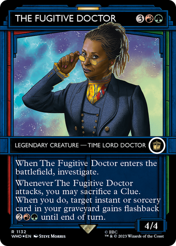 The Fugitive Doctor (Showcase) (Surge Foil) [Doctor Who]