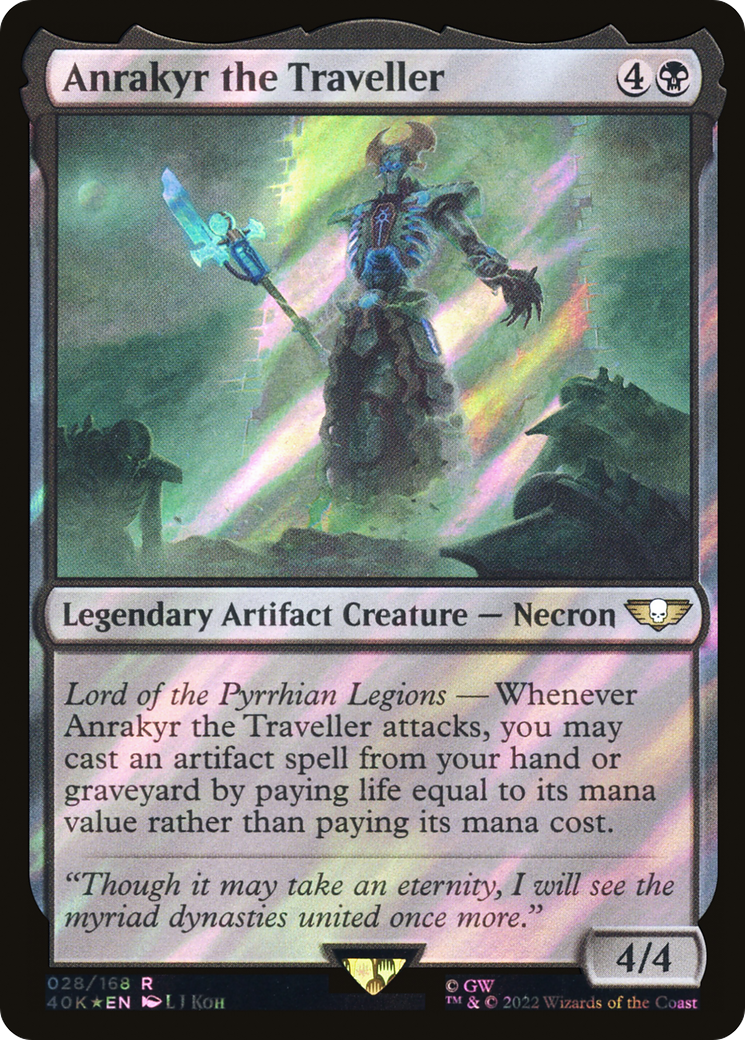 Anrakyr the Traveller (Surge Foil) [Universes Beyond: Warhammer 40,000]