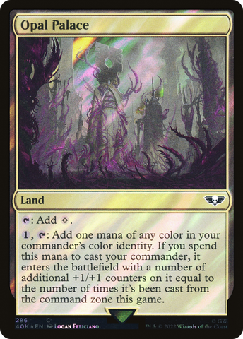 Opal Palace (Surge Foil) [Universes Beyond: Warhammer 40,000]
