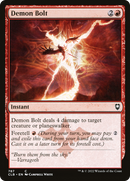 Demon Bolt [Commander Legends: Battle for Baldur's Gate]