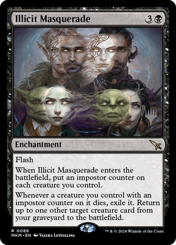Illicit Masquerade (Promo Pack) [Murders at Karlov Manor Promos]