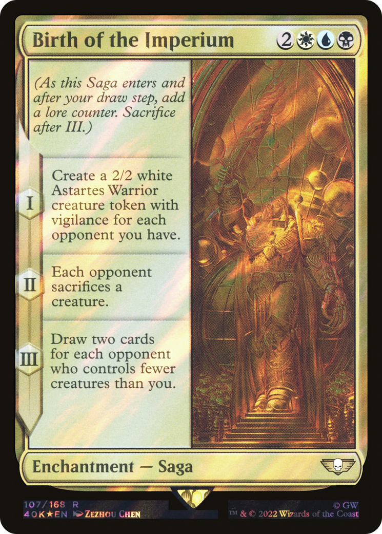 Birth of the Imperium (Surge Foil) [Universes Beyond: Warhammer 40,000]