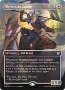 Skyknight Squire (Borderless) (Mana Foil) [Foundations]