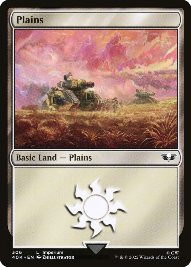 Plains (306) [Universes Beyond: Warhammer 40,000]