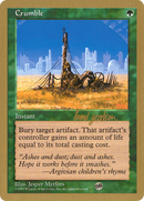 Crumble (Svend Geertsen) (SB) [World Championship Decks 1997]
