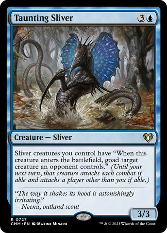 Taunting Sliver [Commander Masters]