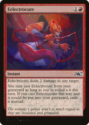 Eelectrocute (Galaxy Foil) [Unfinity]