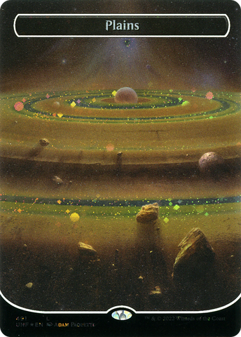 Plains (491) (Orbital Space-ic Land) (Galaxy Foil) [Unfinity]