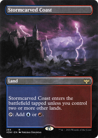 Stormcarved Coast (Borderless) [Innistrad: Crimson Vow]