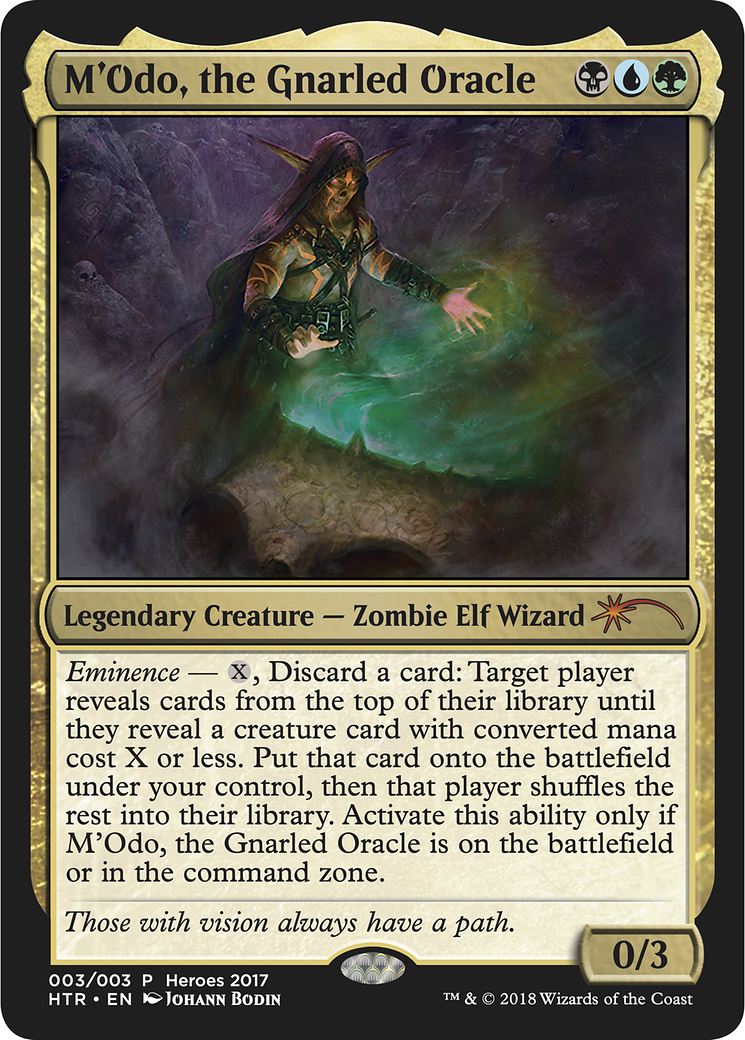 M'Odo, the Gnarled Oracle [Unique and Miscellaneous Promos]