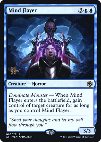 Mind Flayer [Dungeons & Dragons: Adventures in the Forgotten Realms Prerelease Promos]