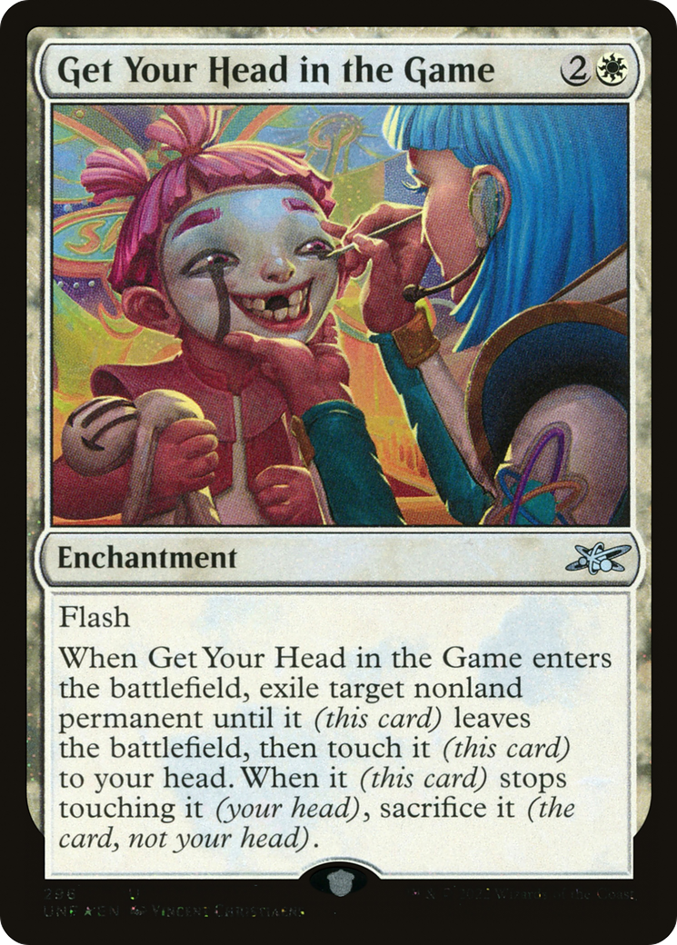 Get Your Head in the Game (Galaxy Foil) [Unfinity]