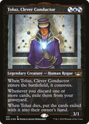 Toluz, Clever Conductor (Showcase Golden Age Gilded Foil) [Streets of New Capenna]