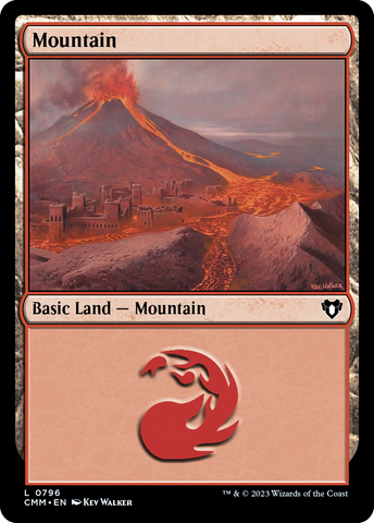 Mountain (796) [Commander Masters]