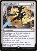 Sparring Regimen (Promo Pack) [Strixhaven: School of Mages Promos]