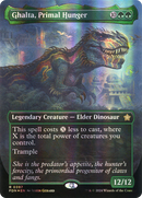 Ghalta, Primal Hunger (Borderless) (Mana Foil) [Foundations]