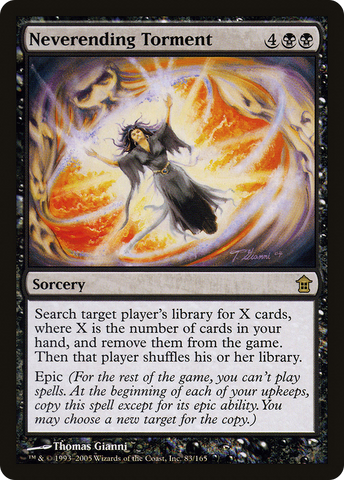 Neverending Torment [Saviors of Kamigawa]
