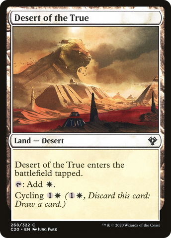 Desert of the True [Commander 2020]