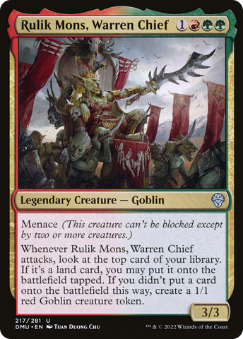 Rulik Mons, Warren Chief [Dominaria United]