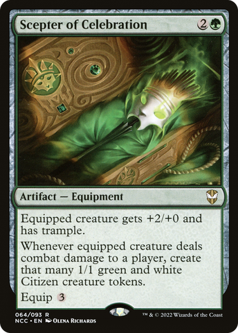 Scepter of Celebration [Streets of New Capenna Commander]