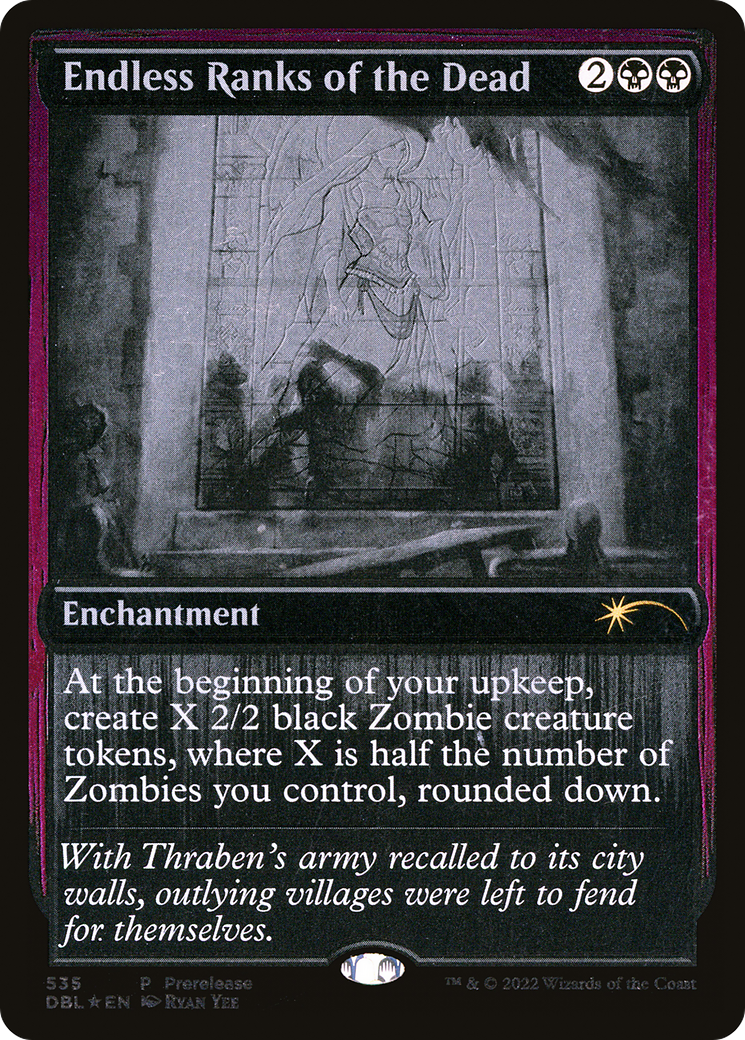 Endless Ranks of the Dead [Innistrad: Double Feature Prerelease Promos]