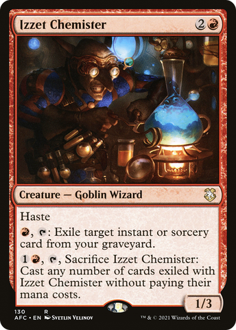 Izzet Chemister [Dungeons & Dragons: Adventures in the Forgotten Realms Commander]