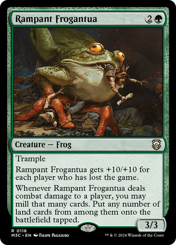 Rampant Frogantua [Modern Horizons 3 Commander]