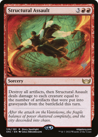 Structural Assault (Promo Pack) [Streets of New Capenna Promos]