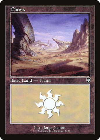 Plains (030) (Retro) [The Brothers' War Commander]