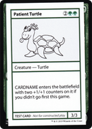 Patient Turtle (2021 Edition) [Mystery Booster Playtest Cards]