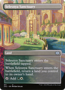 Selesnya Sanctuary (Borderless Alternate Art) [Double Masters 2022]