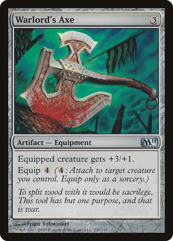 Warlord's Axe [Magic 2011]