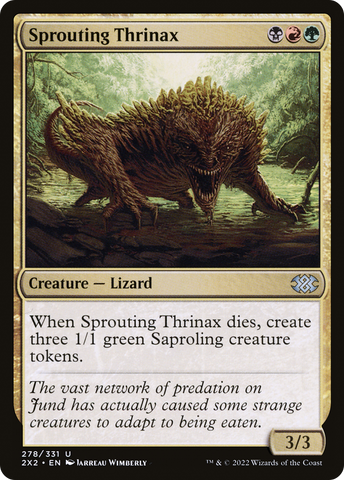 Sprouting Thrinax [Double Masters 2022]
