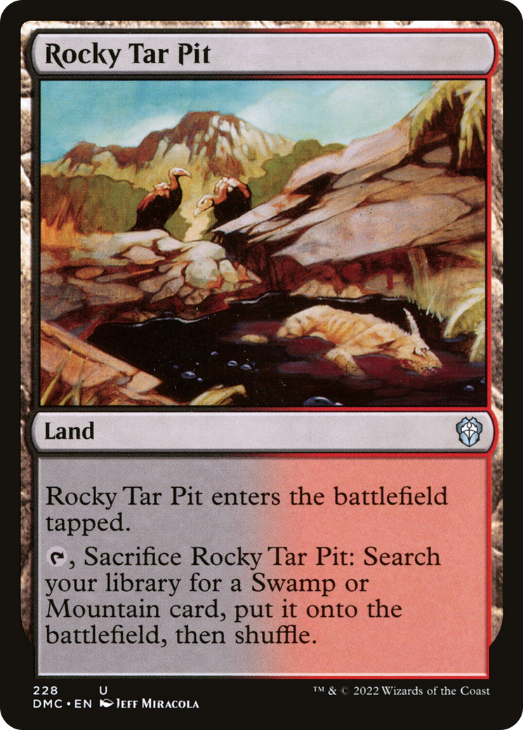 Rocky Tar Pit [Dominaria United Commander]