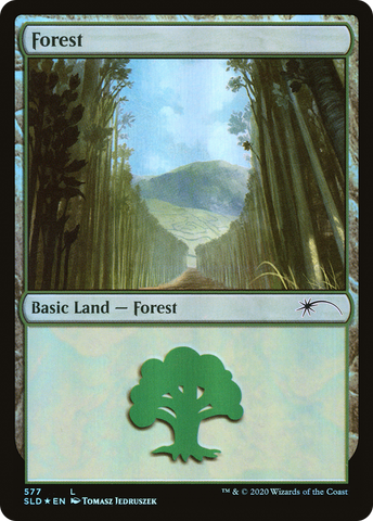 Forest (Walls) (577) [Secret Lair Drop Promos]