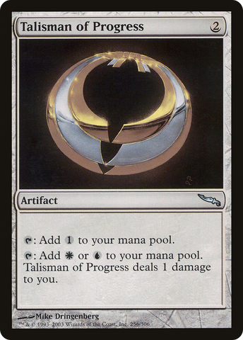 Talisman of Progress [Mirrodin]